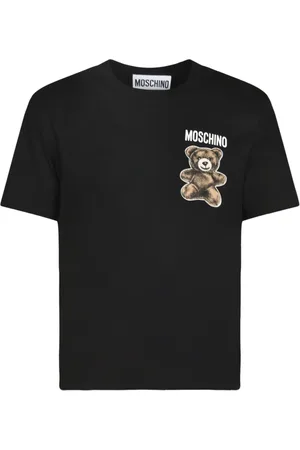 Moschino Tops, Heren, Zwart, XL, Stijlvolle T-shirts en Polos