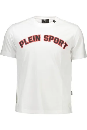 Philipp Plein Tops, Heren, Wit, S, Korte Mouw Heren T-shirt Wit
