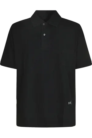 Maison Margiela Tops, Heren, Zwart, M, Stijlvolle T-shirts en Polos Collectie