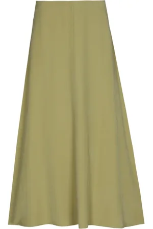 Marie Méro Rokken, Dames, Groen, XL, Groene A-lijn Lange Rok