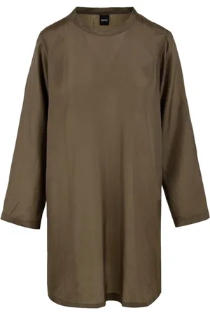 Aspesi Kleedjes, Dames, Groen, 2Xs, Groene Top