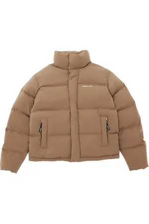 Axel Arigato Jassen, Dames, Bruin, L, Polyester, Halo Down Jacket