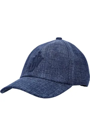 J.W.Anderson Accessoires, unisex, Blauw, ONE Size, Katoen, Klassieke Baseballpet voor Sportieve Stijl