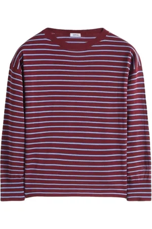 Aspesi Tops, Dames, Paars, M, Katoen, Lavender Riga Color Jersey