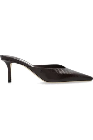 Jimmy Choo Schoenen, Dames, Bruin, 39 1/2 EU, Leer, Hakmuiltjes Vivi