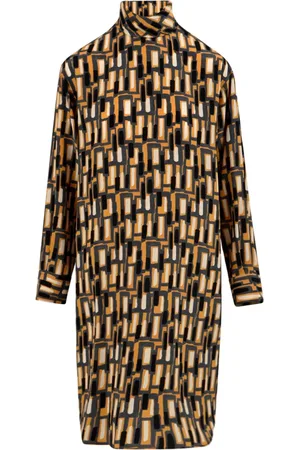 Aspesi Kleedjes, Dames, Geel, 2Xs, Midi Jurk