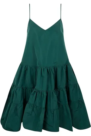 Nº21 Kleedjes, Dames, Groen, L, Stijlvolle Jurken Collectie