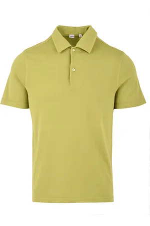 Aspesi Tops, Heren, Geel, 2Xl, Polo Shirt