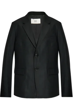 Ami Jassen, Heren, Zwart, S, Wol, Wolblazer