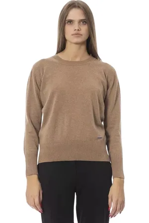 BALDININI Truien, Dames, , L, Wol, Luxe Wollen Kasjmier Trui