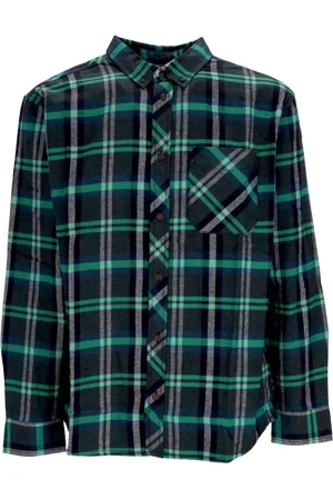 Element Overhemden, Heren, Blauw, M, Casual Shirts