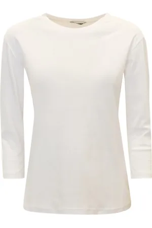 ALESSANDRO ASTE Tops, Dames, Wit, M, Katoen, Witte Katoenen T-Shirt Ss 24