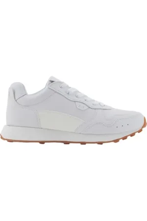 Armani Exchange Schoenen, Dames, Wit, 36 EU, Leer, Stijlvolle Sneakers