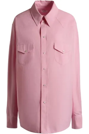 Bally Blouses & Shirts, Dames, Roze, S, Katoen, Taffy Katoenen Overhemd