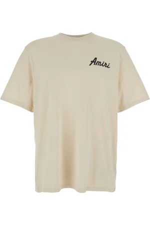 AMIRI Tops, Heren, , M, Katoen, City Crewneck T-shirt met Logo