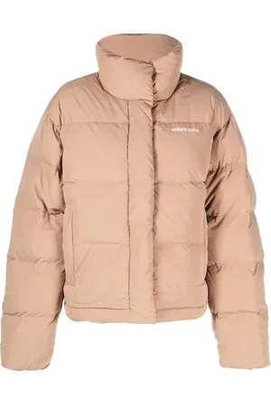 Axel Arigato Jassen, Dames, Bruin, L, Polyester, Puffer Down Jas