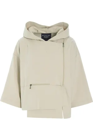 Bitte Kai Rand Jassen, Dames, , L, Katoen, Izumi Sweat Blouse Ivory