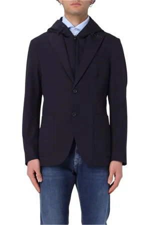 Paul & Shark Jassen, Heren, Blauw, XL, Blauwe Herenjassen