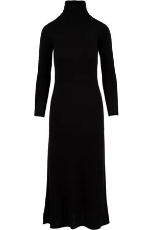 Aspesi Kleedjes, Dames, Zwart, S, Gebreide Jurk