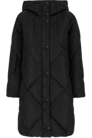Max Mara Mantels, Dames, Zwart, M, Nylon, Stijlvolle Piumini Jas voor Vrouwen