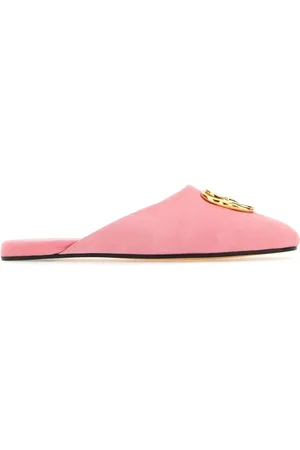 Bally Schoenen, Dames, Roze, 37 EU, Suède, Comfort Slippers