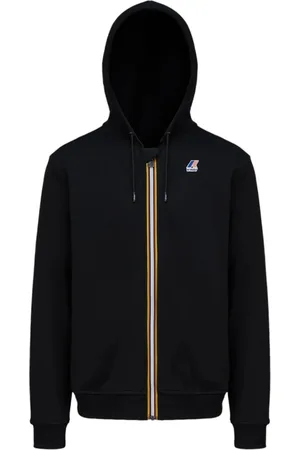 K-Way Sweatshirts & Hoodies, Heren, Zwart, XL, Zwarte Herentrui