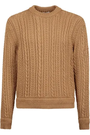 Bally Truien, Heren, Bruin, M, Katoen, Rondgebreide trui