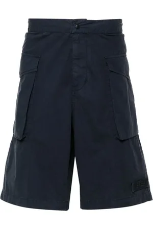 Aspesi Korte broeken, Heren, Blauw, XL, Denim, Blauwe Denim Shorts