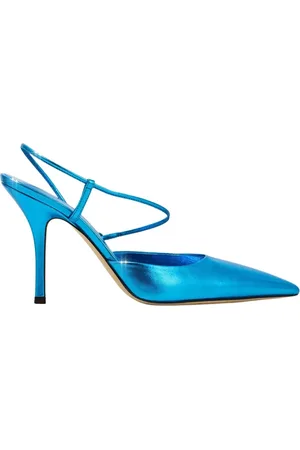 PARIS TEXAS Schoenen, Dames, Blauw, 38 EU, Leer, Blauwe Anita Hakken