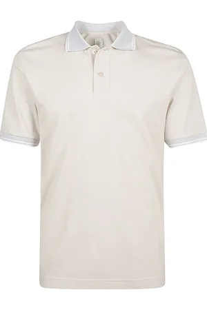 ELEVENTY Tops, Heren, , M, Katoen, Giza Katoenen Polo Shirt