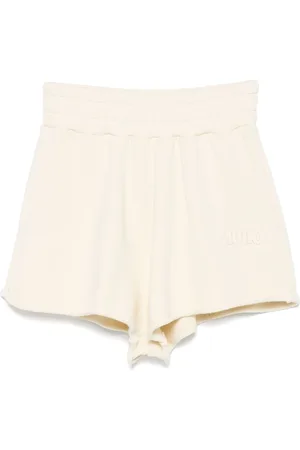 Autry Korte broeken, Dames, , M, Katoen, Shorts met elastische tailleband en logo
