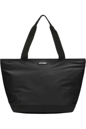 K-Way Tassen, Dames, Zwart, ONE Size, Zwarte Tote tas Mod. Clere