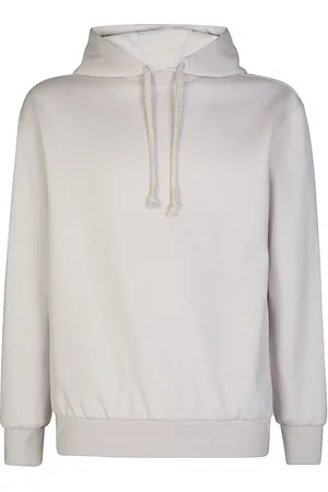 ELEVENTY Sweatshirts & Hoodies, Heren, , M, Katoen, Capuchontrui van katoen kasjmier zijde