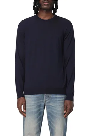 DRUMOHR Truien, Heren, Blauw, 4Xl, Blauwe Herentrui