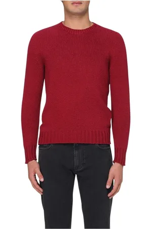 DRUMOHR Truien, Heren, Rood, XL, Bordeaux Sweaters