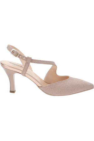 Nero Giardini Schoenen, Dames, Roze, 37 EU, Leer, Glitter Hoge Hakken Schoenen voor Vrouwen