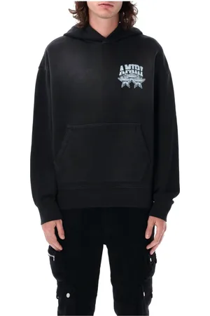 AMIRI Sweatshirts & Hoodies, Heren, Zwart, M, Katoen, Championship Hoodie