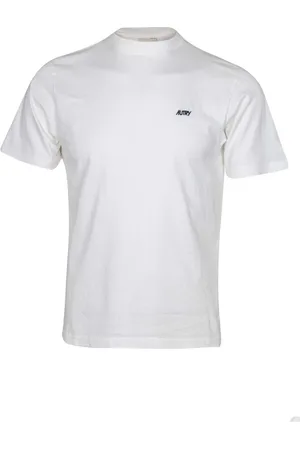 Autry Tops, Dames, Wit, S, Katoen, Wit katoenen T-shirt met korte mouwen