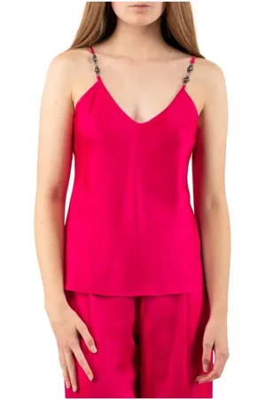Max Mara Tops, Dames, Rood, S, Stijlvolle Studio Top