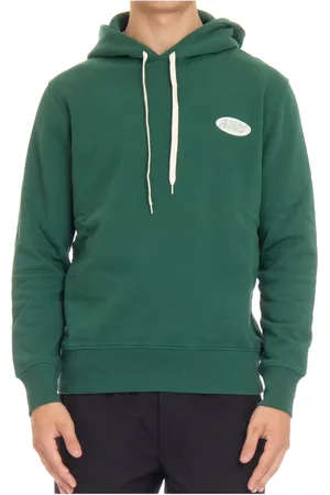Autry Sweatshirts & Hoodies, Heren, Groen, M, Katoen, Groene Katoenen Hoodie