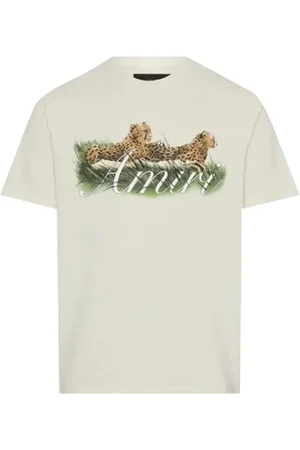 AMIRI Tops, Heren, , L, Katoen, Cheetah Logo T-shirt