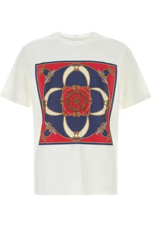 Bally Tops, Heren, Wit, L, Katoen, Wit Katoenen T-shirt