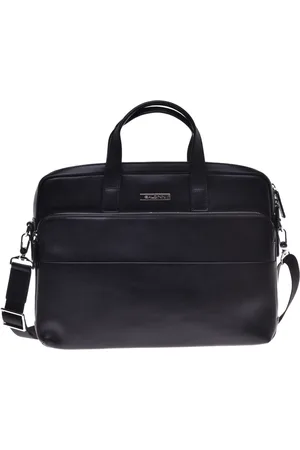 BALDININI Tassen, Heren, Zwart, ONE Size, Leer, Professionele Tas