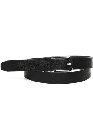Michael Kors Accessoires, Heren, Zwart, ONE Size, Zwart Dress Riem met Ctfr