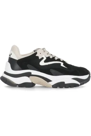 Ash Schoenen, Dames, Zwart, 37 EU, Leer, Chunky Sneaker
