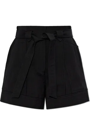 IRO Korte broeken, Dames, Zwart, XL, Katoen, Shorts Hannou