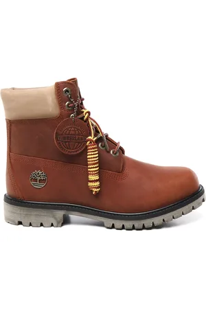 Timberland Schoenen, Heren, Bruin, 40 EU, Leer, Bruine Leren Waterdichte Laarzen