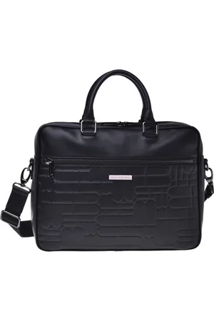 BALDININI Tassen, Heren, Zwart, ONE Size, Leer, Professionele Tas