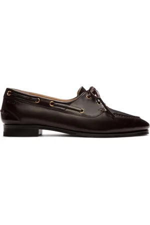 Bally Schoenen, Dames, Bruin, 36 EU, Leer, Bruin leren mocassin schoenen