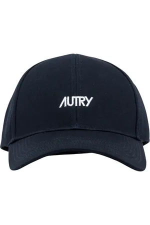 Autry Accessoires, Heren, Blauw, ONE Size, Katoen, Stijlvolle Katoenen Cap met Klep